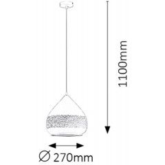 Люстра-підвіс Rabalux Kaia 2279
