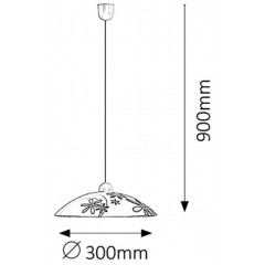 Люстра-підвіс Rabalux 1800 Irisz