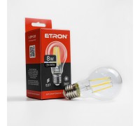Лампа світлодіодна ETRON Filament 1-EFP-110 A60 8W 4200K E27