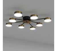 Люстра Svoji SV0058-8 BK+GD 4000K