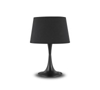 Декоративна настільна лампа Ideal lux London TL1 Big Nero (110455)