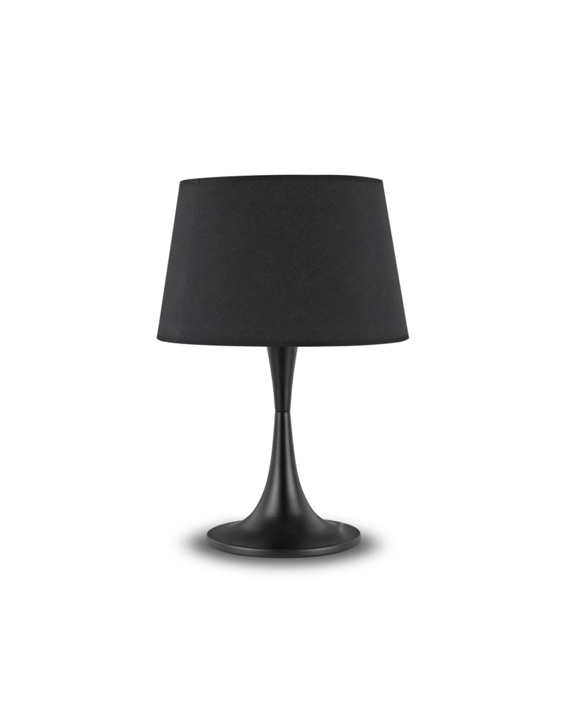 Декоративна настільна лампа Ideal lux London TL1 Big Nero (110455)