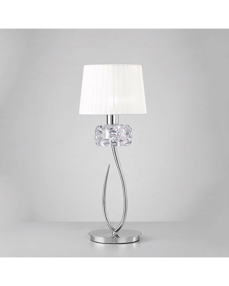 Декоративна настільна лампа Mantra 4636 LOEWE CHROME