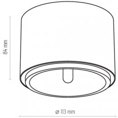 Точковий накладний світильник TK LIGHTING 3365