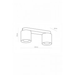 Спот з двома лампами TK LIGHTING 3411