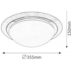 Стельовий світильник Rabalux 3663 Princessa