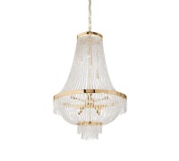 Кришталева люстра Ideal lux Augustus SP12 Oro (113197)