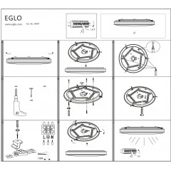 Стельовий світильник Eglo 99407 Pescaito