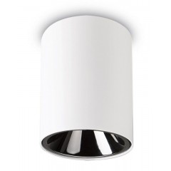 Точковий накладний світильник Ideal lux 205991 Nitro 10W Round Bianco