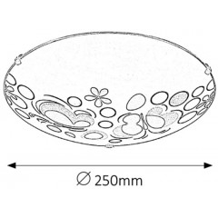 Стельовий світильник Rabalux 1899 Irina