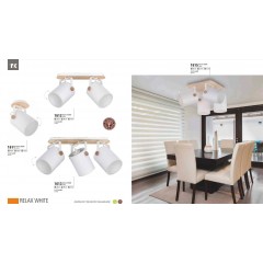 Люстра TK lighting 1615 Relax White