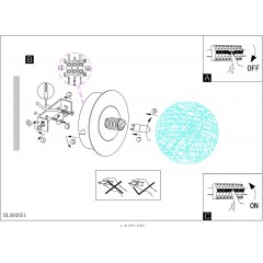 Точковий накладний світильник Eglo 92651 Prodo