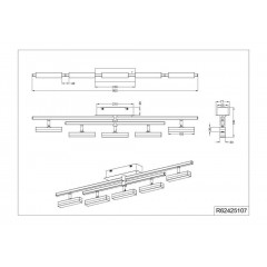 Спот-система Trio Bondy R62425107