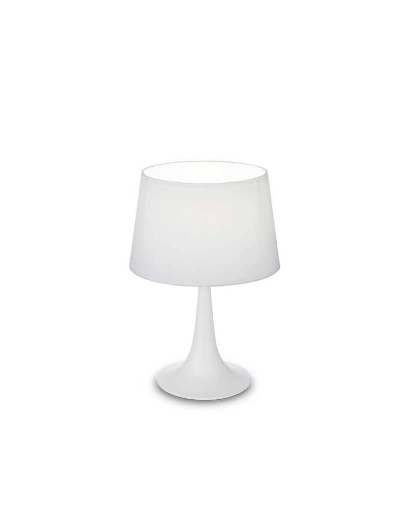 Декоративна настільна лампа Ideal lux London TL1 Small Bianco (110530)