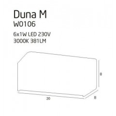 Декоративна підсвітка Maxlight W0106 Duna M
