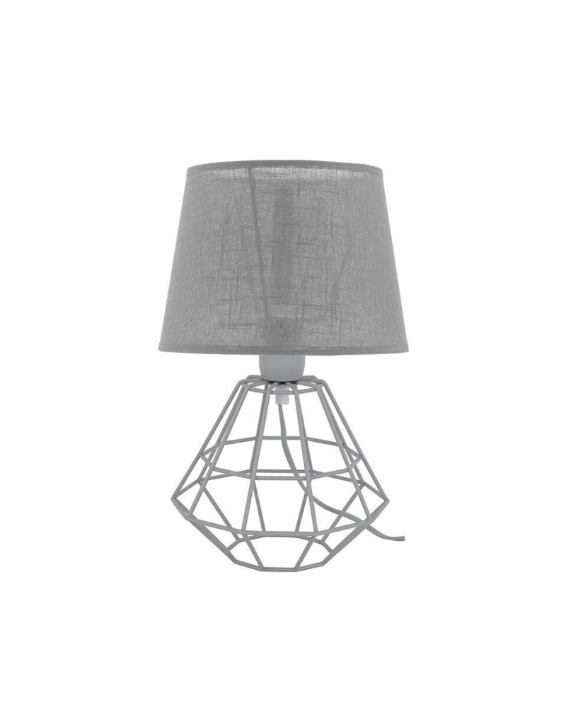 Декоративна настільна лампа TK lighting 2983 Diamond Gray