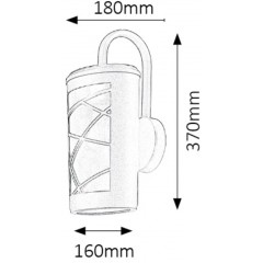Світильник вуличний Rabalux 8757 Pescara