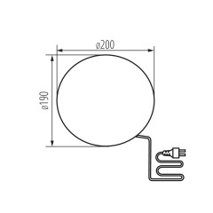 Декоративний вуличний світильник Kanlux 24654 Stono 20 N