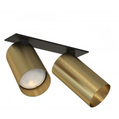 Спот з двома лампами Nowodvorski 7745 MONO SURFACE II SOLID BRASS PL