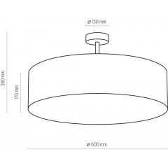 Люстра TK lighting 4245 Vienna Black