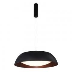 Люстра-підвіс Azzardo AZ3148 Lenox Pendant 60 DIMM (black/copper)