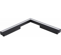 Світильник для магнітної системи Azzardo AZ4613 SAGA TRACK MAGNETIC CORNER A 24W MILKY120 3000K BK