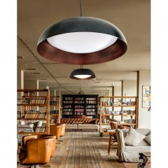 Люстра-підвіс Azzardo AZ3148 Lenox Pendant 60 DIMM (black/copper)