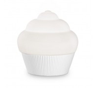 Декоративна настільна лампа Ideal lux 194417 Cupcake TL1 Bianco