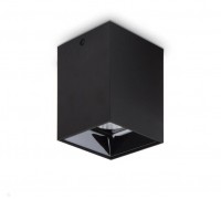 Точковий накладний світильник Ideal lux 206028 Nitro 15W Square Nero