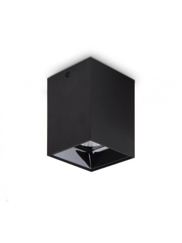 Точковий накладний світильник Ideal lux 206028 Nitro 15W Square Nero