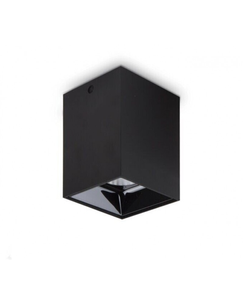 Точковий накладний світильник Ideal lux 206028 Nitro 15W Square Nero