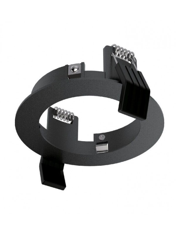 Точковий врізний світильник Ideal lux 208701 Dynamic Frame Round Black