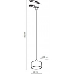 Світильник для трекової системи TK LIGHTING 4481