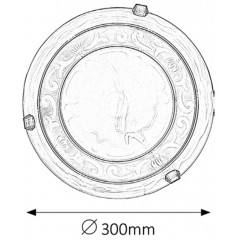Стельовий світильник Rabalux 3713 Laretta