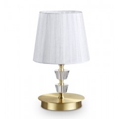 Декоративна настільна лампа Ideal lux 197753 Pegaso TL1 Small Ottone Satinato
