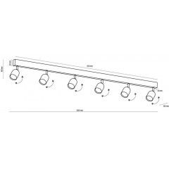 Спот-система TK LIGHTING 1019