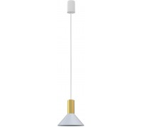 Люстра-підвіс Nowodvorski 8040 HERMANOS A WHITE/SOLID BRASS PL