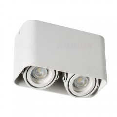 Точковий накладний світильник Kanlux TOLEO DTL250-W (26120)