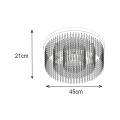 Кришталева люстра Zuma Line Artig Ceiling CL16101
